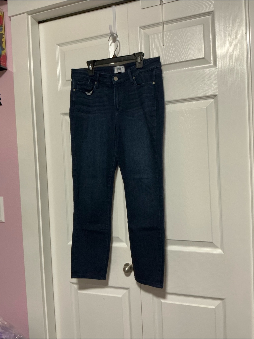 PAIGE Dark Indigo Stretch Jeans